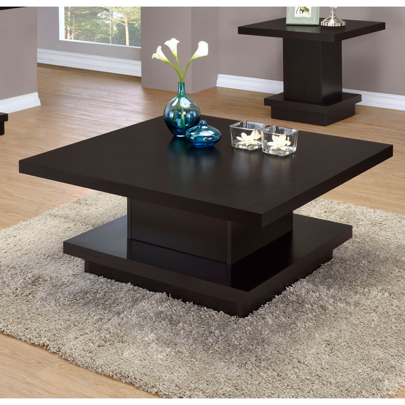 Table basse à piédestal Reston Cappuccino