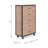 Bemis Weathered Light Oak Finish Chest
