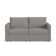 Flex Square Arm Modular Loveseat with Reversible Cushions