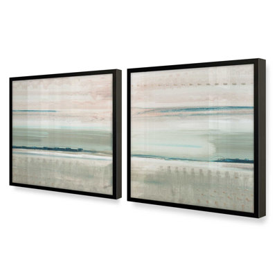 Hush of Dawn Set of 2 Print on Archival Matte Paper in Frame