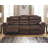 Reavis Faux Leather Pillow Top Arm Reclining Sofa-318874482-318874483