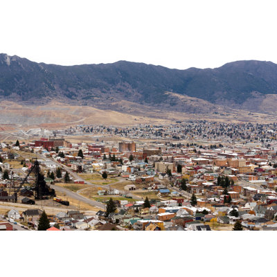 Butte Montana - photographie sur toile tendue