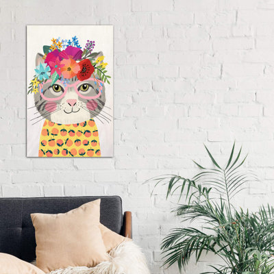 " Grey Cat II " by Mia Charro