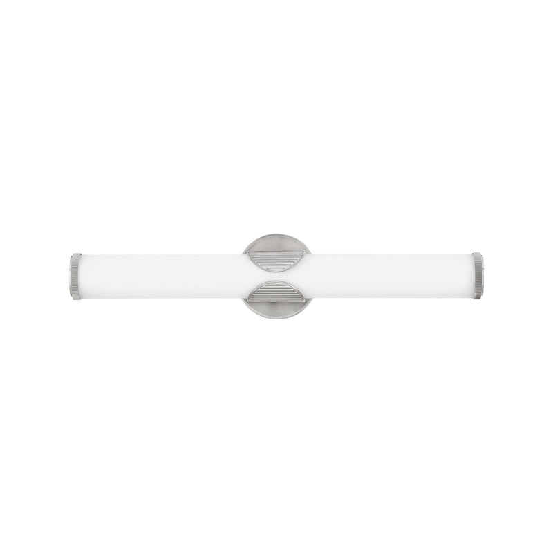 Femi Integrated LED Bath Vanity Bar, Brushed Nickel
