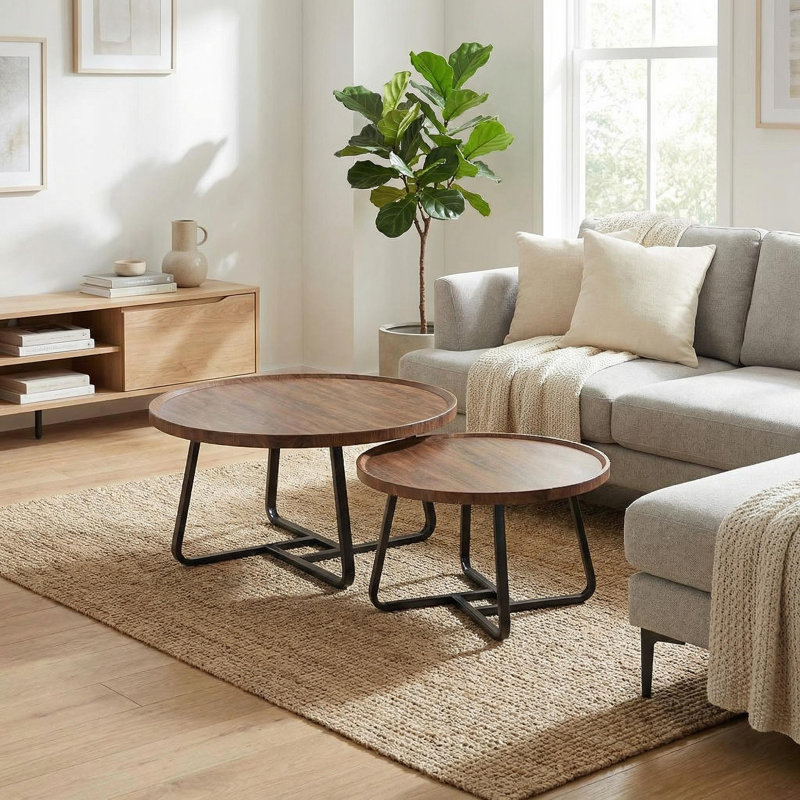 Lift Top Coffee Table, Wood, Brown Wood