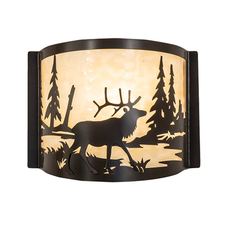 Elk 1 - Light Flush Mounted Sconce