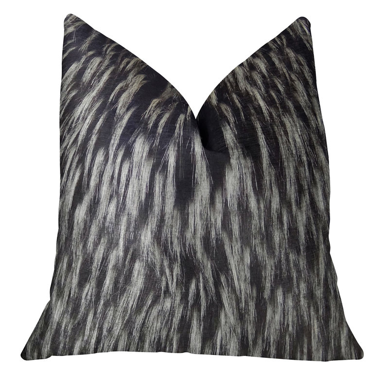 Wolf Lover Handmade Luxury Pillow, 12" x 20", Lumbar Pillow