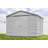 Select Steel Storage Shed Steel Storage Shed, 10X8, Flute Grey-55865219-101611789
