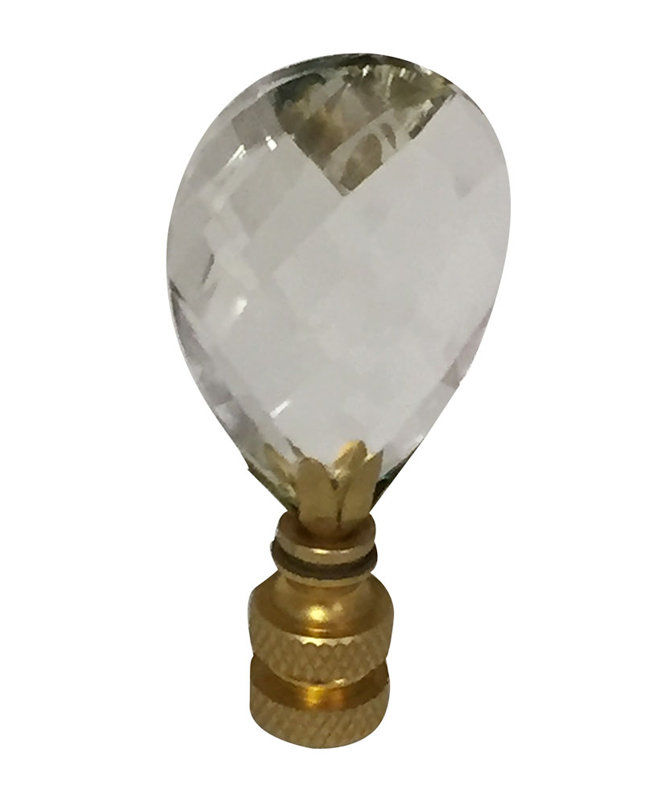 Fleuron diamant en cristal K9