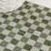 Aimee Traditional Cottage Checkerboard Green/Cream Indoor/Outdoor Rug