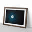 The Full Moon at Midnight - Picture Frame Painting Print on MDF-55639814-55639815