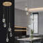 Luminaire suspendu en cristal Illona Mini-307382318