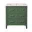 Ensemble de meuble-lavabo simple 30 po avec lavabo en céramique 30 po et 3 tiroirs-1145430801