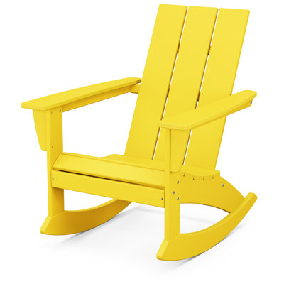 POLYWOOD® Modern Adirondack Patio Rocking Chair