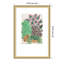 «Monsoon Frontyard» par Rushati Chowdhury, impression sur bois encadrée-1683330403