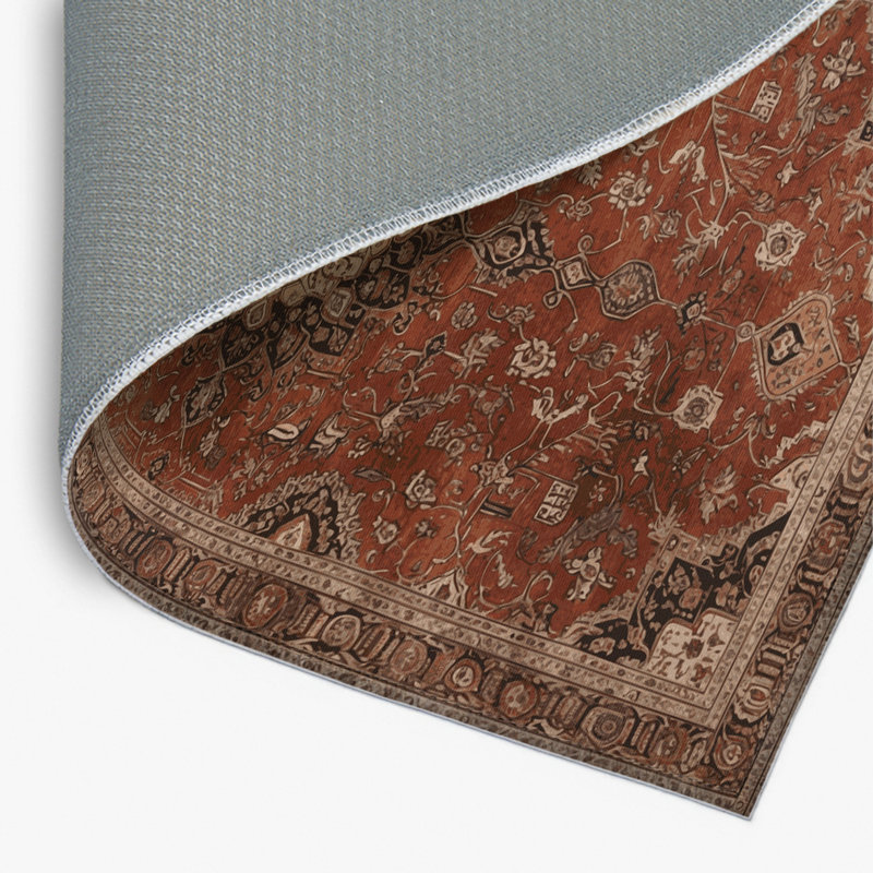 Tapis d'intérieur et d'extérieur brun Persian, Rectangulaire 2 pi x 3 pi