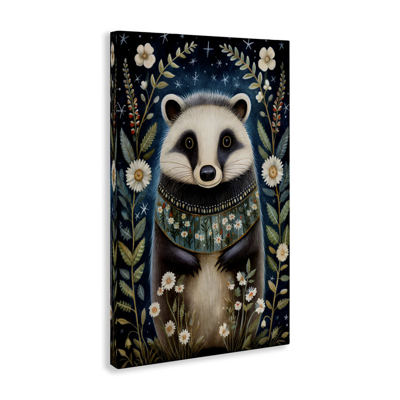 Art mural sur toile Woodland, H 30 po x l 20 po