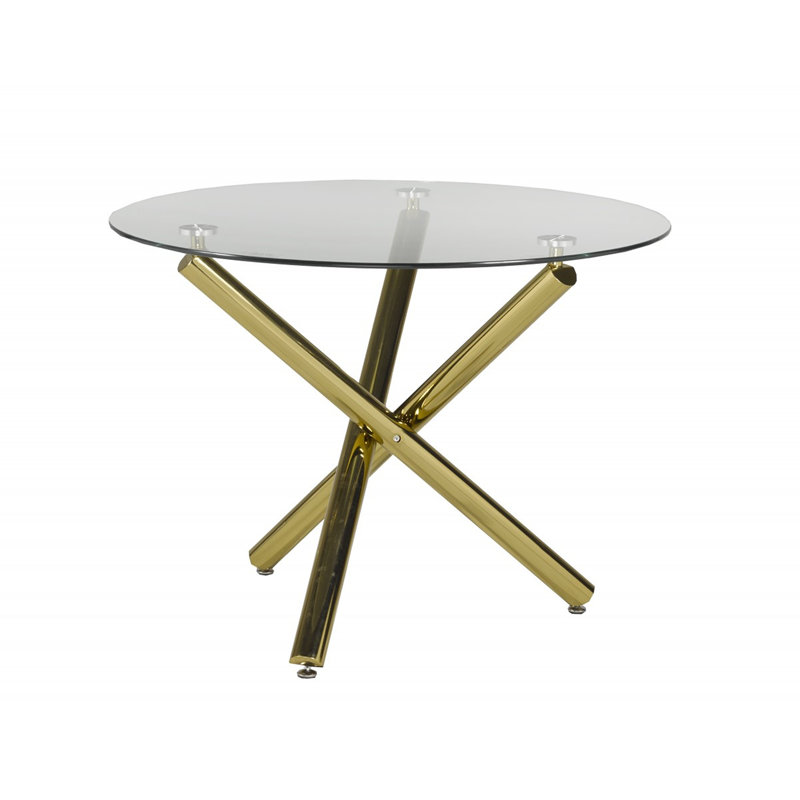 Table de salle à manger, or