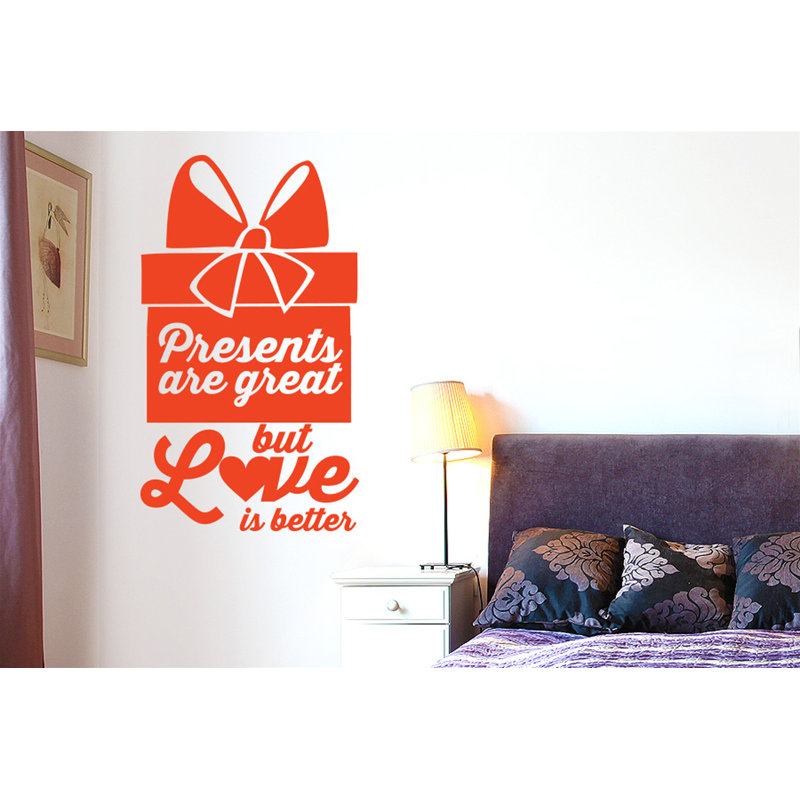 Wall Decal, Orange