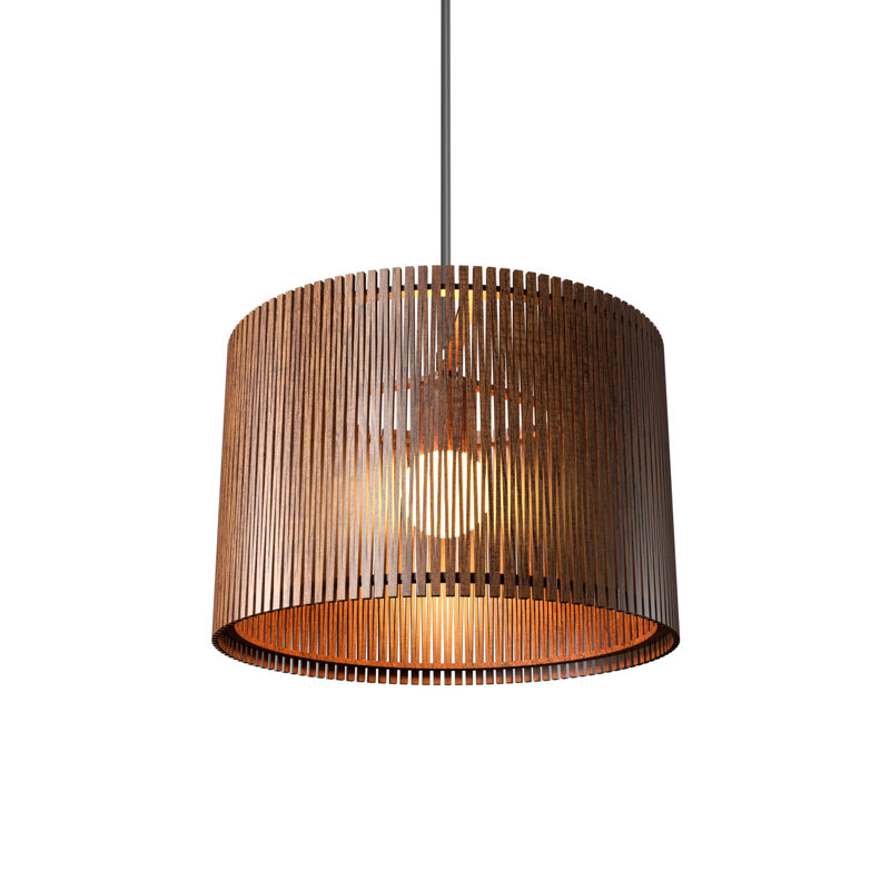 Living Hinges 1 - Light Pendant, Imbuia