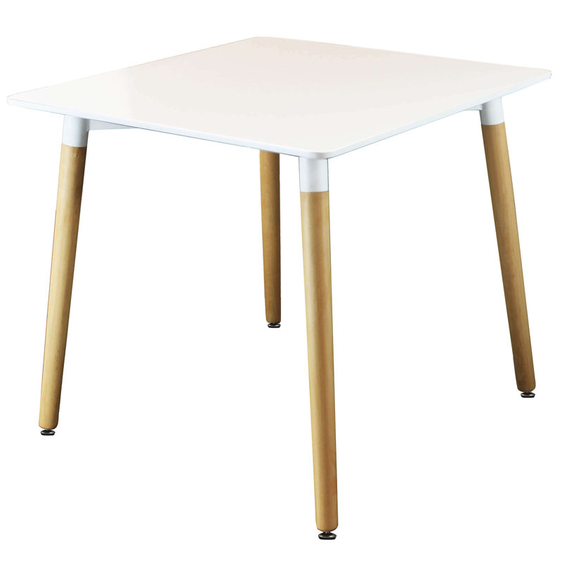 Beachwood Metal Top Dining Table, White