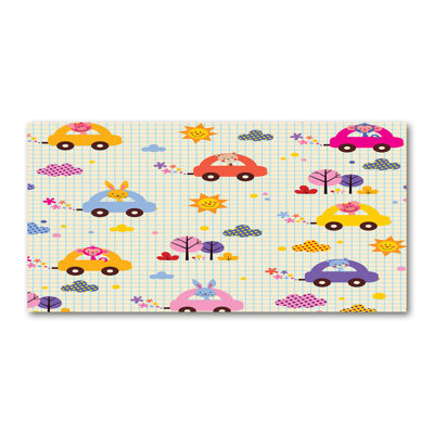 Cars - No Frame Print on Canvas