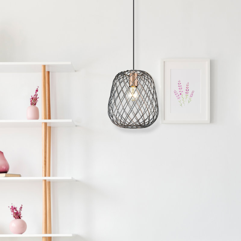 Sumner 1 - Light Copper Geometric Pendant