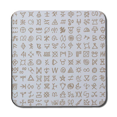 Square 6 Piece Coaster Set