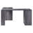 Travis 59.25"W L-Shaped Executive Desk with Power Outlet-1156383223