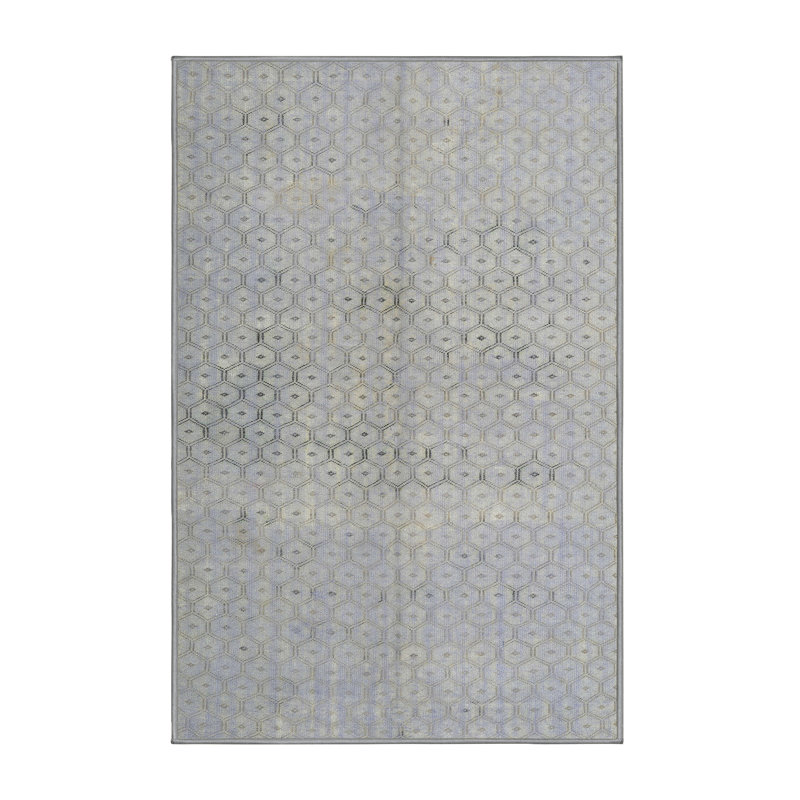 Wool Geometric Indoor Rug, Rectangle 8' x 12'