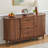 55" Sideboard with Drawer & Tambour Door