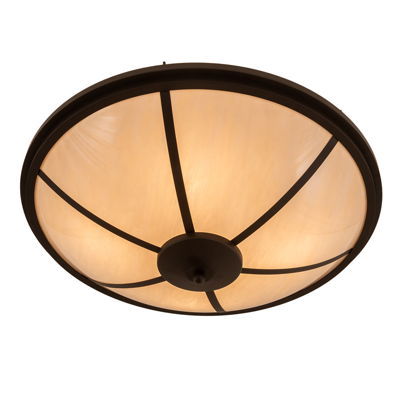 4 - Light Semi Flush Mount