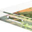 Plateau rectangulaire pique-nique en acrylique Chypre-50817713-120841855