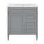 Ensemble de meuble-lavabo simple 30 po avec évier supérieur et 2 tiroirs-1446957052