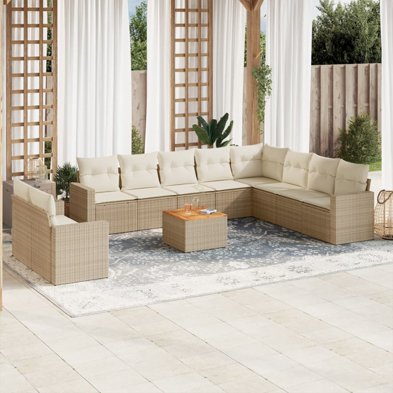 Ensemble de canapé de jardin Vidaxl