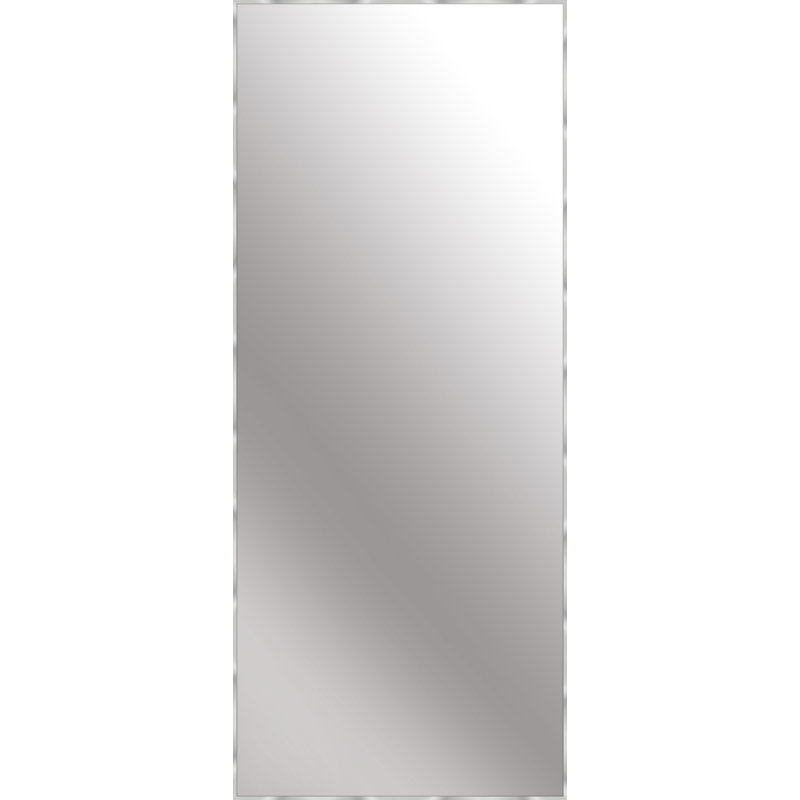 nielsen Almeria Aluminium Wall Mirror, 170cm H x 70cm W, Silver