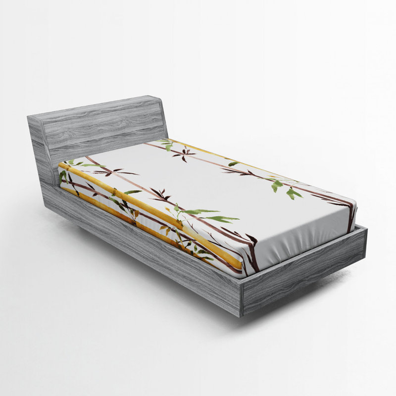 Drap-housse en bambou, Simple