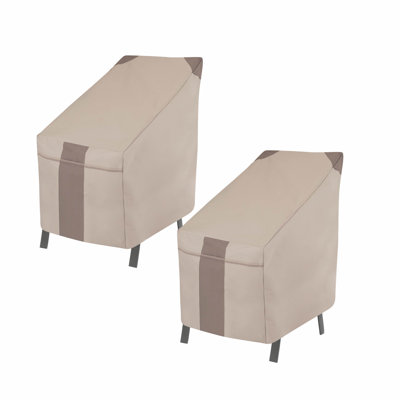 Modern Leisure Monterey Patio Swivel Lounge Chair Cover, 2-Pack, 37.5"L x 39.25"W x 38.5"H, Beige by Modern Leisure