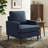 Clancy Armchair With Solid Wood Legs-129459923