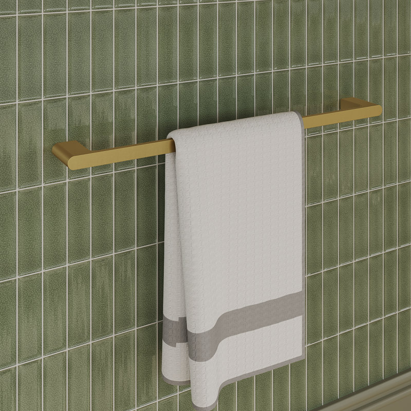 4 - Piece Bathroom Hardware Set, Brushed Gold