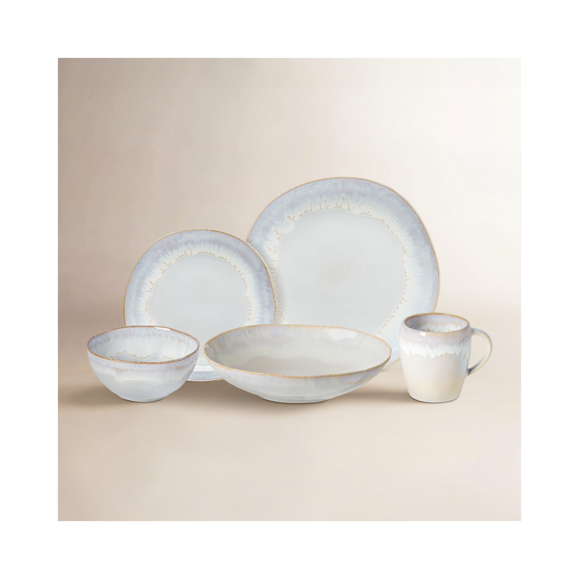 Brisa Handmade Stoneware Dinnerware Set, Sal