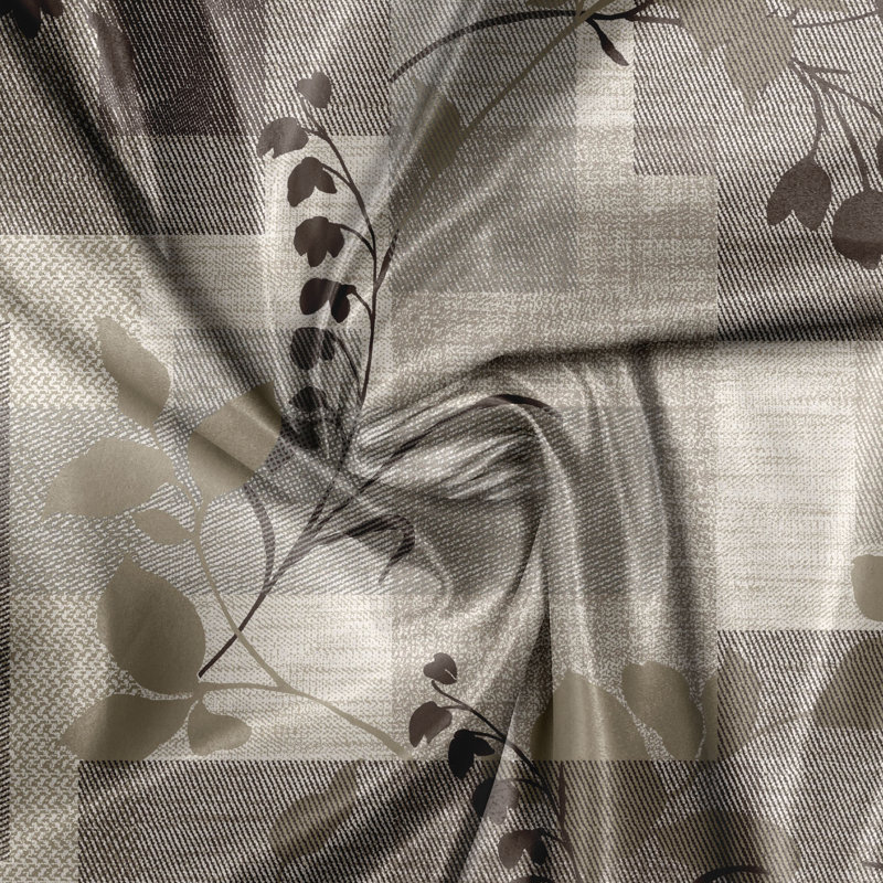Semi Sheer Curtain Pair