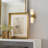 Ephraim 2 - Light Dimmable Brass Cylindrical Wall Sconce With Alabaster Shade (Set of 2)