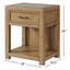 Table de chevet 1 tiroir Oakland-91900132