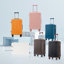 Ensemble de valises à roulettes en ABS durable avec verrou TSA, valises de couleur assortie pour plus de commodité