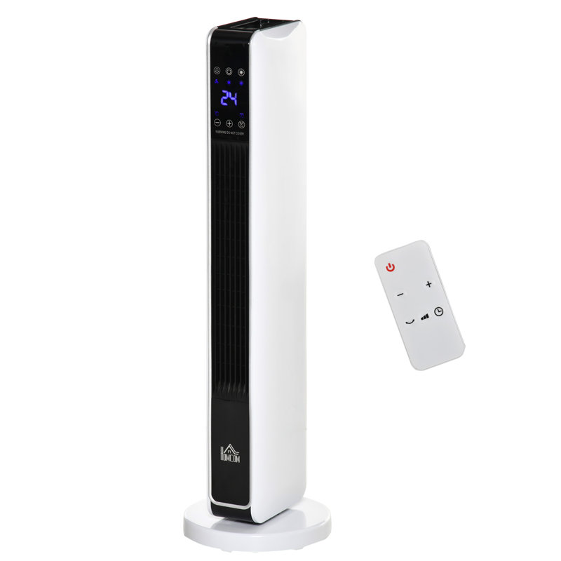 Belfry Heating Velda 2200 Watt 7507 BTU Electric Tower Space Heater with Adjustable Thermostat