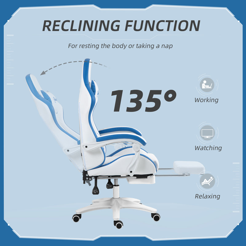 Gaming Chair, Blue