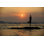 Yoga par Woman Silhouette par Dislentev - photographie sur toile tendue