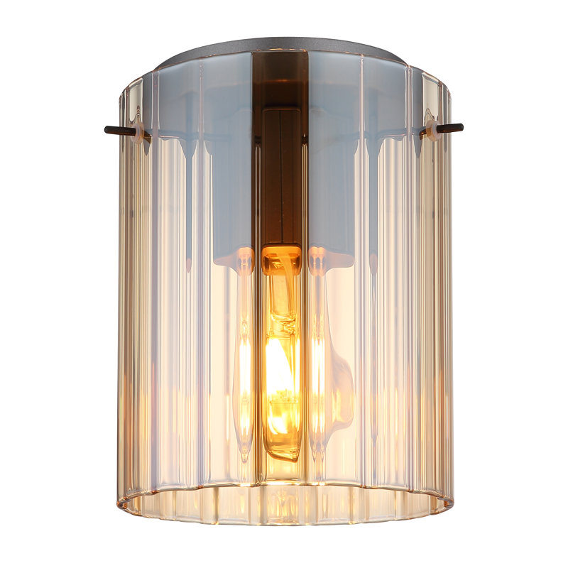 Chayim Glass Flush Mount