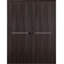 Porte double standard en bois manufacturé Avon 01 1H-76303361-89001416-91289385